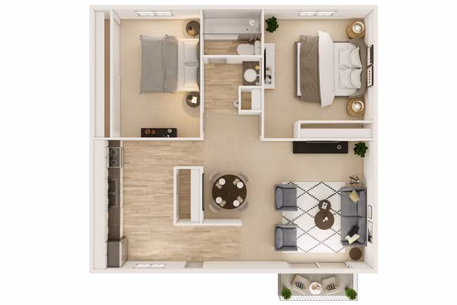 Creekside B 2032-041 floor plan